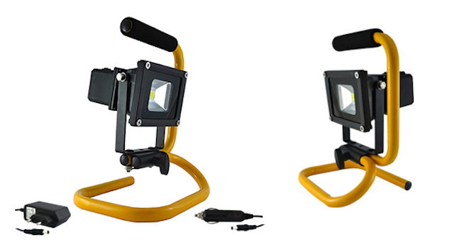 Projecteur rechargeable LED 