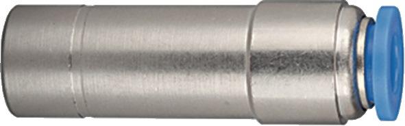 Raccord enfichable droit série bleue 8/10 mm longueur 1 46,8 mm RIEGLER_0