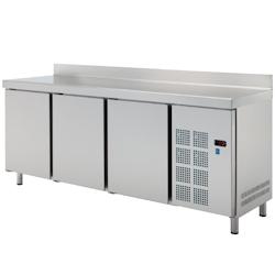 Table froide 3 portes - 2020x600x850 mm - 220 W 230/1V - 71979509 Eurast - inox 71979509_0