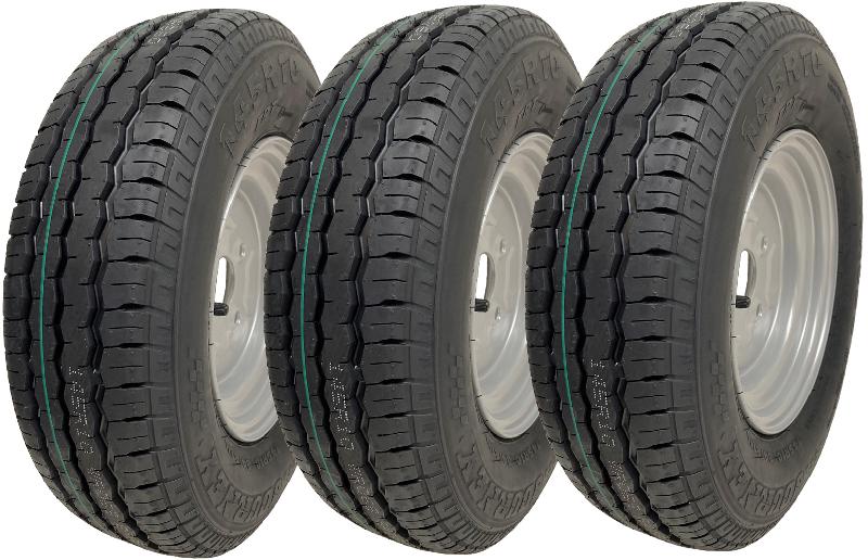 145R10 Roue de remorque, pneu 10