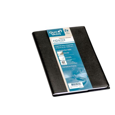 AGENDA QUO VADIS H24/24 CLASSIQUE SEMAINIER - ANNÉE 2026 - 16 X 24 CM