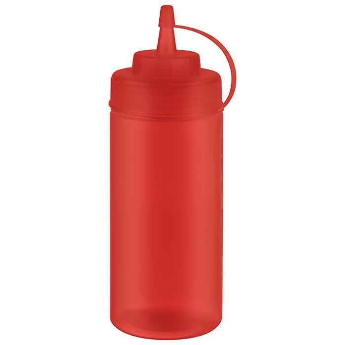 APS Set de 6 flacons verseurs souples, 490 ml, rouge - transparent plastique 93255_0