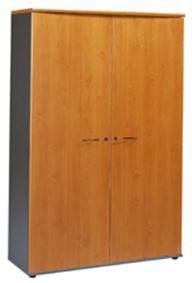 ARMOIRE HAUTE 2 PORTES BATTANTES AULNE JAZZ L.120 CM