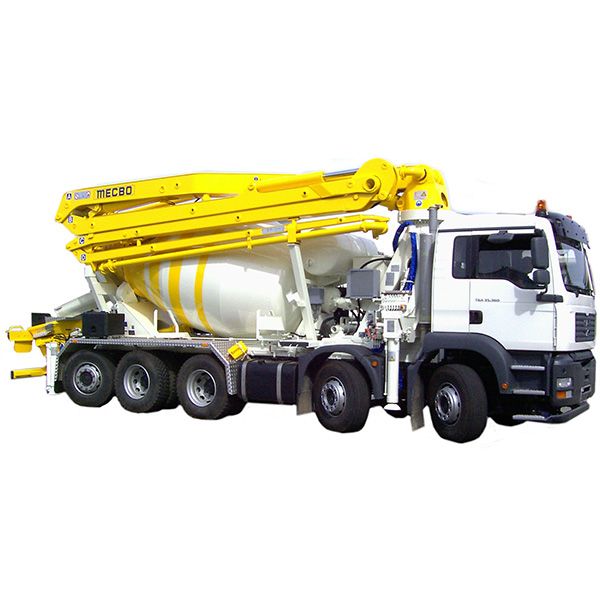 Camion pompe à béton ATB 30 - Malaxeur 7/9m³ - Mât distributeur 30m - Groupe de pompage 60m³/h 50 bar_0