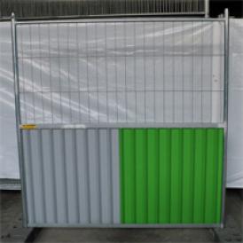 Barriere de chantier demi pleine 2m x 2m_0