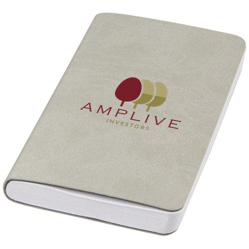 Bloc-notes de poche Reflexa 360° - couverture souple bicolore - format A6 - made in Italy_0