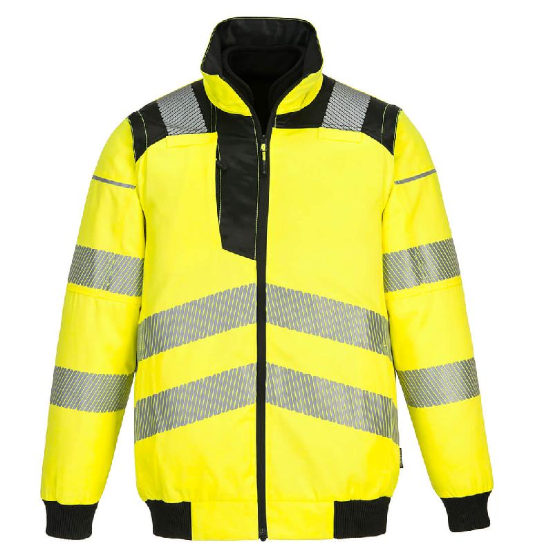 Blouson PW3 haute visibilité 3-en-1 - Jaune/Noir / L_0