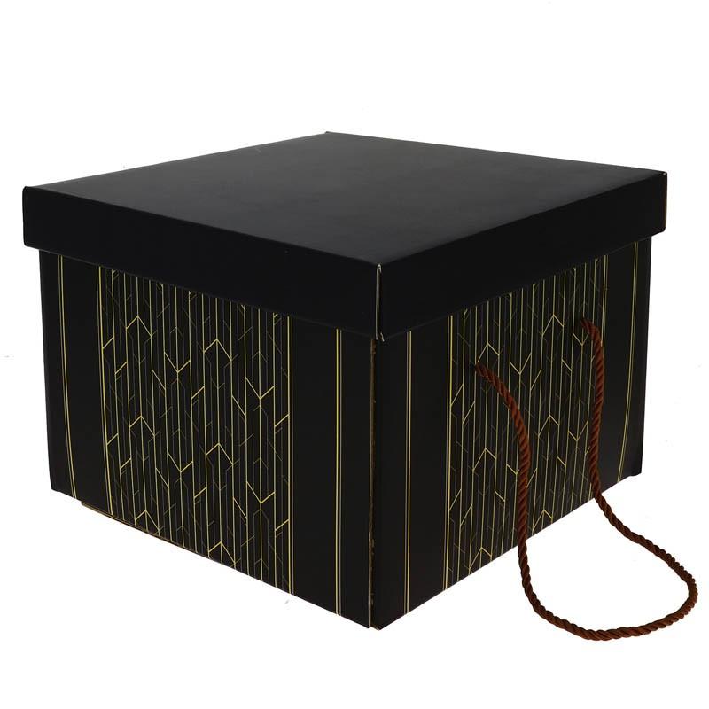 Boite carrée pliante Allure 27x27 -_0