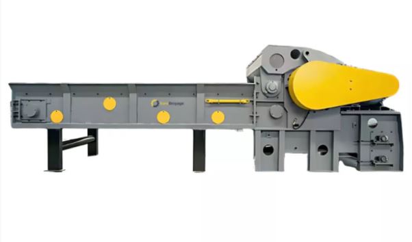 Broyeur déchiqueteur industriel pour plaquettes de bois - Tambour robuste - 3 à 5 tonnes/heure - FS545_0