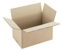 CAISSE AMÉRICAINE KRAFT BRUN DOUBLE CANNELURE H 20 X L 22 X P 35 CM - LOT DE 20