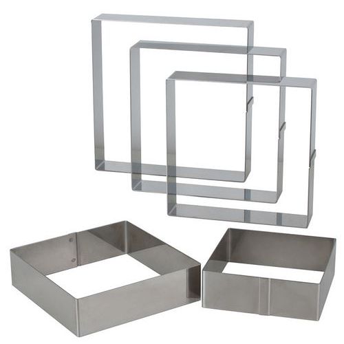 CARRÉ À MOUSSE INOX LONGUEUR 130MM_371 132 - MATFER