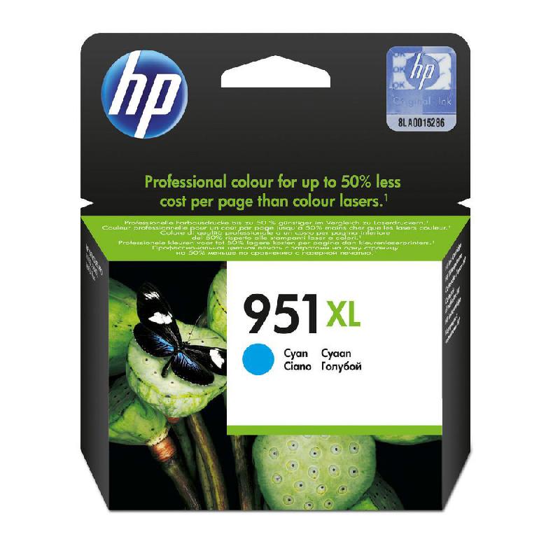 CARTOUCHE JET D'ENCRE HP 951 XL - CYAN - CN046AE