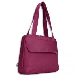 CASE LOGIC MALLETTE LOOK URBAIN FÉMININ NYLON POUR PC PORTABLE DE 12'' À 14,3'' IPAD TABLETTE PC ROSE