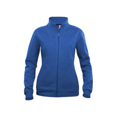 CLIQUE Sweat basic zippé Femme Bleu Royal L_0