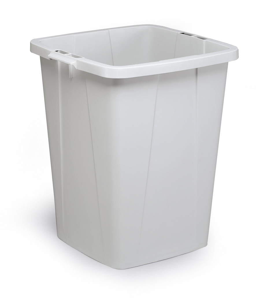 Conteneur à déchets DURABIN 90 litres - Réf. 1800474 - Polypropylène stable et durable_0