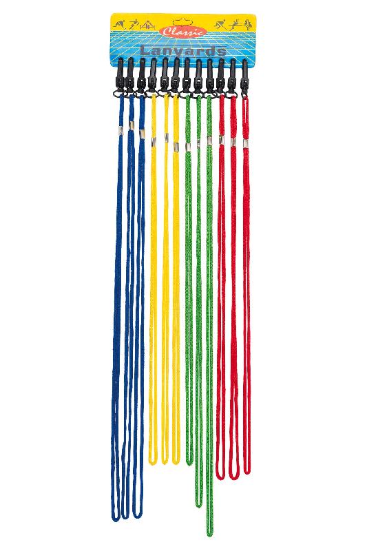 Cordons de cou - Réf: PA687 - Jeu de 12 cordons PROACT en 4 coloris_0