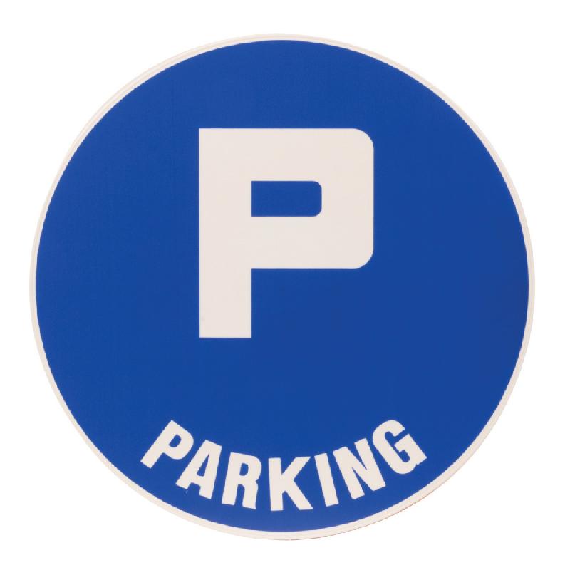 DISQUE DE SIGNALISATION PARKING Ø 30 CM