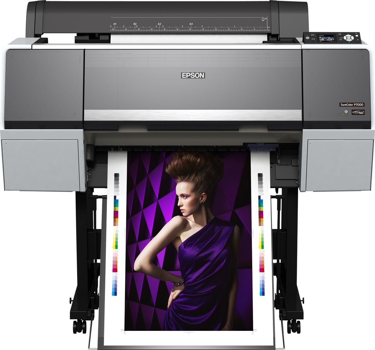 Imprimante photo dotée de 8 cartouches couleur : encre noire / encre pigmentaire - Epson SC-P6000_0