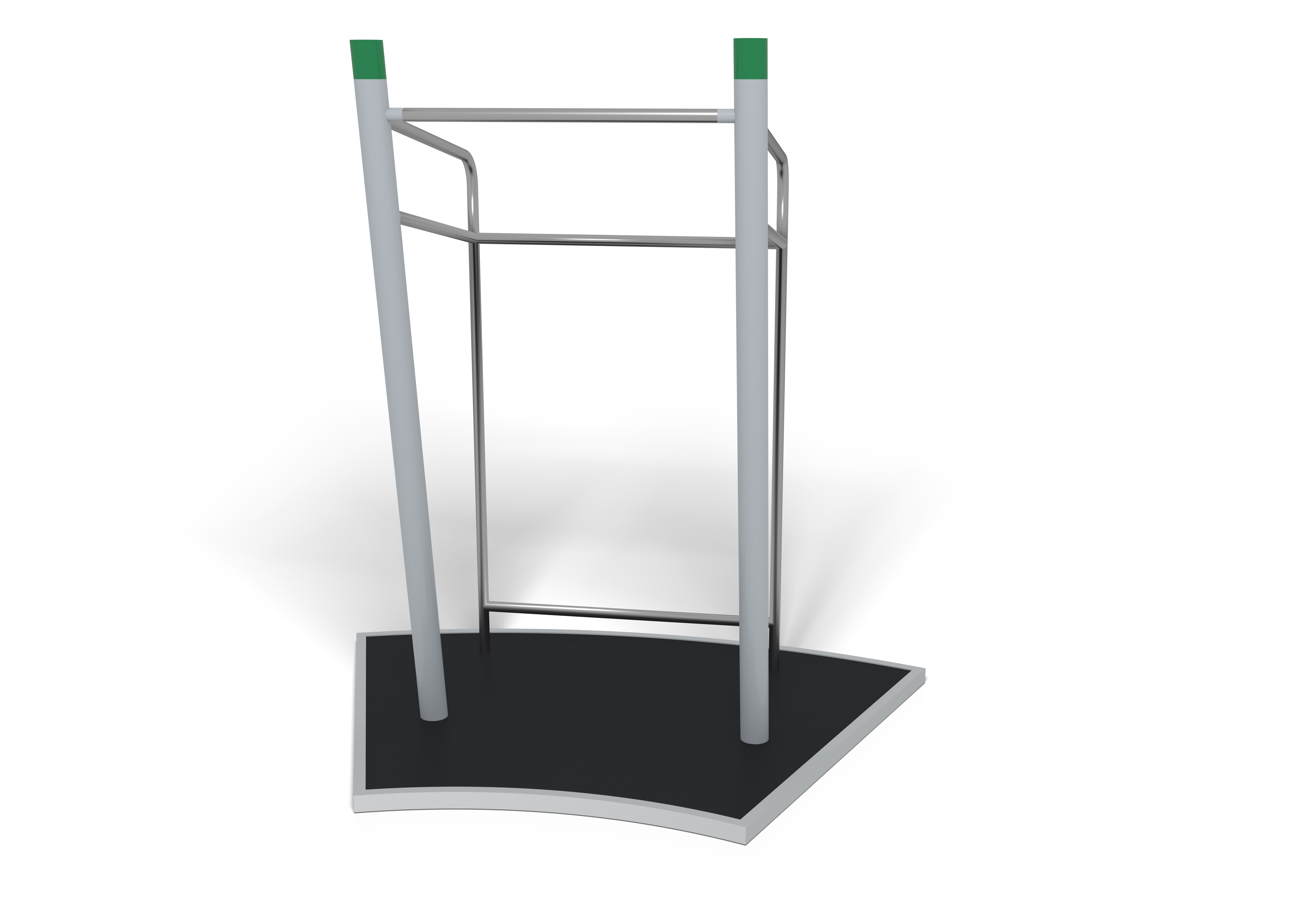 Équipement de fitness extérieur - Barre de tractions - 8065146 - Sportpoint - Hags - Montage sur dalle béton_0