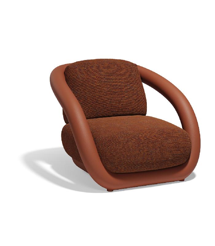 Fauteuil lounge in & out MEL - argile_0