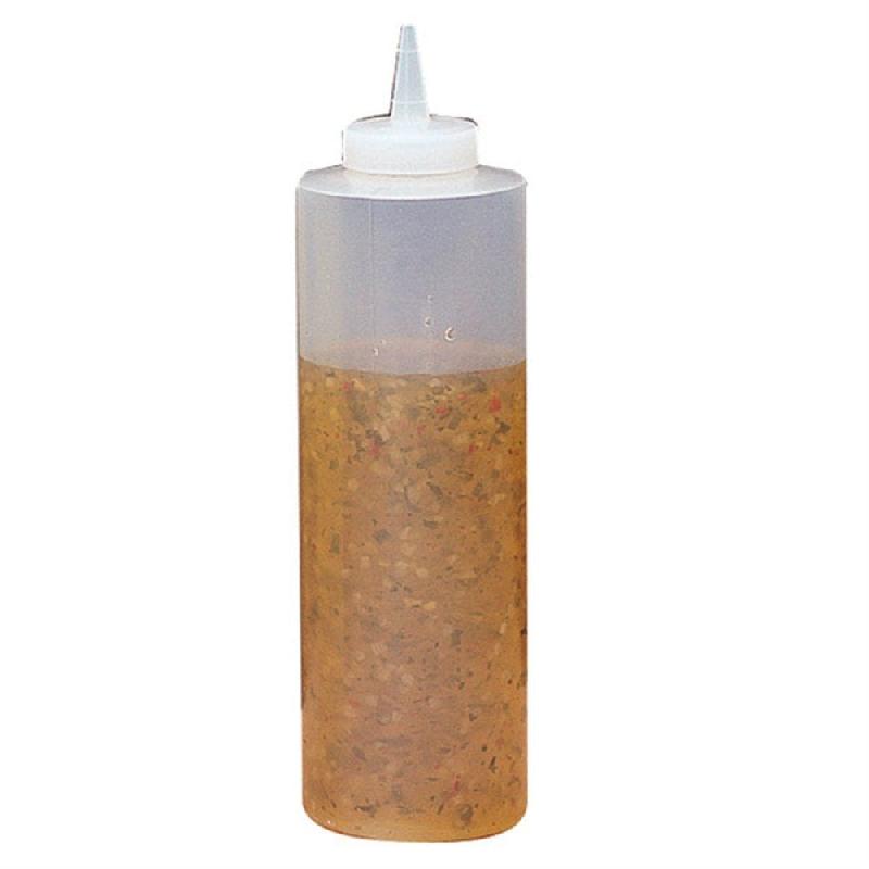Flacon à sauces 720ml polyéthylène transparent - par 6_0
