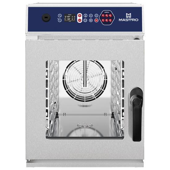 Four mixte électrique digital à vapeur directe avec 6x gn 2/3 - PAIB0053_0