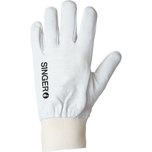 GANTS DE MANUTENTION EN CUIR DE PROTECTION TOUT CHEVRE DE TAILLE 11 - SINGER SAFETY