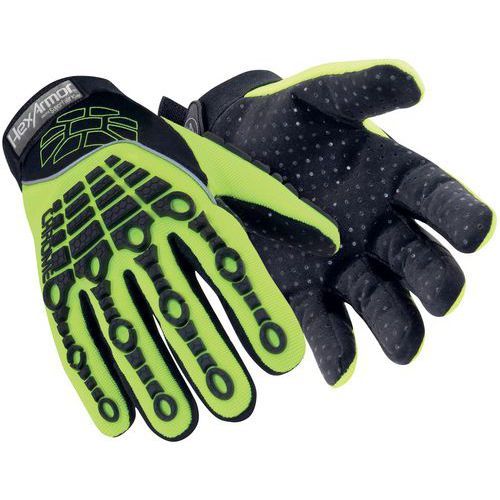 GANTS DE MANUTENTION PROTECTION CONTRE LES IMPACTS CHROME SERIES® 4026 - 8 - HEXARMOR