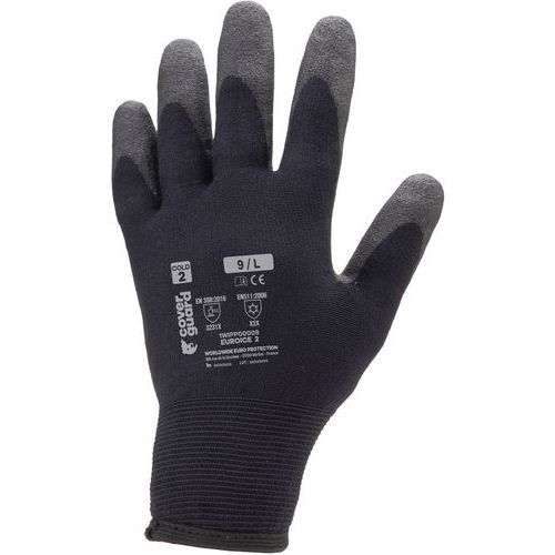 GANTS DE PROTECTION THERMIQUE EUROICE 2 - POLYAMIDE 2 TRICOTS HPT NOIR - 9