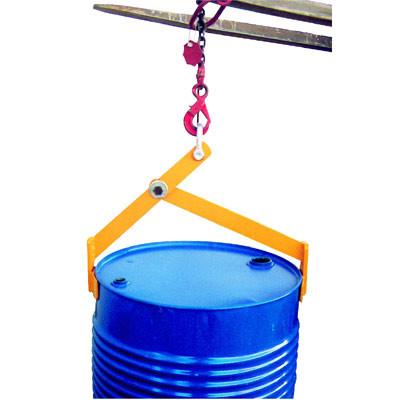 Griffe à fût métallique manuelle 120-220L - Charge maximale 300kg - Certificat CE_0