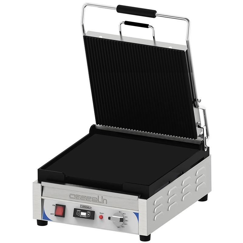 Grill panini XL Premium plaques mixtes avec minuteur | Casselin - CGPRLXLPT_0