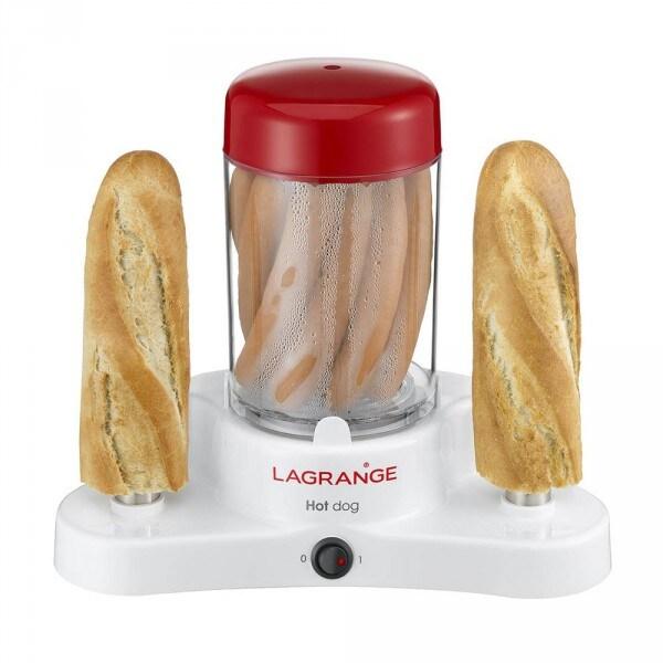 LAGRANGE Machine à Hot Dog 370w 163003 - blanc 3196201690038_0