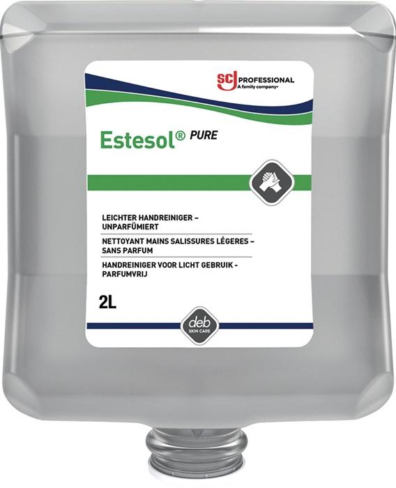Lotion nettoyante pour les mains Estesol® PURE 2L - Non parfumée, sans colorant - Cartouche SC Johnson Professional_0