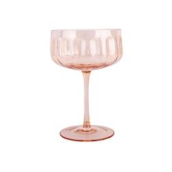 Novastyl - Lot De 4 Coupes 36.5cl Riviera 36.5cl En Verre Orange - 3256391043523_0