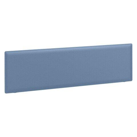 PANNEAU ÉCRAN ACOUSTIQUE POUR BUREAUX BENCH ECLA L 160 CM GRIS BLEU - FIXATION BLANCHE