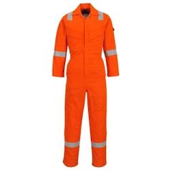 Portwest - Combinaison de travail résistante aux flammes légère et antistatique Orange Taille 2XL - XXL orange 5036108186679_0