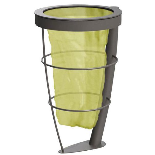 POUBELLE MENTON 75 L AVEC PORTE SAC