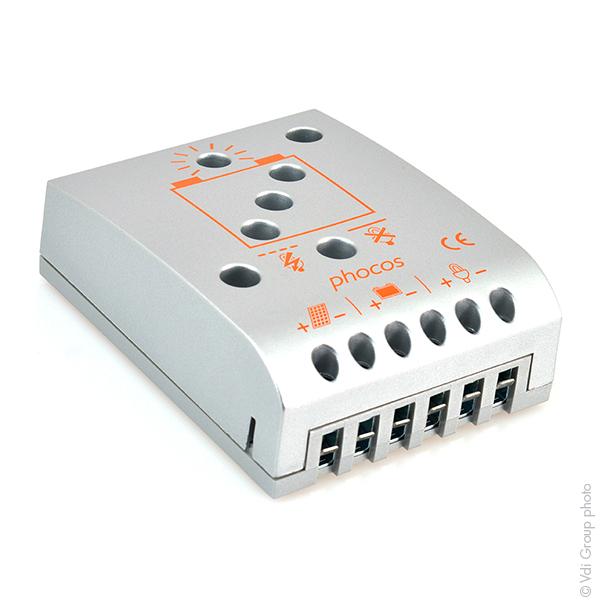 Régulateur solaire PWM 12V/24V-20A - Phocos CML20-USB avec port USB_0