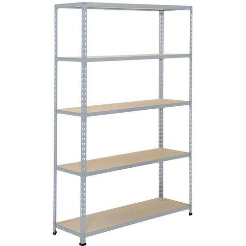 RAYONNAGE MANUTAN RAPID 2 1830X915X380 ZINGUÉ - 5 NIVEAUX