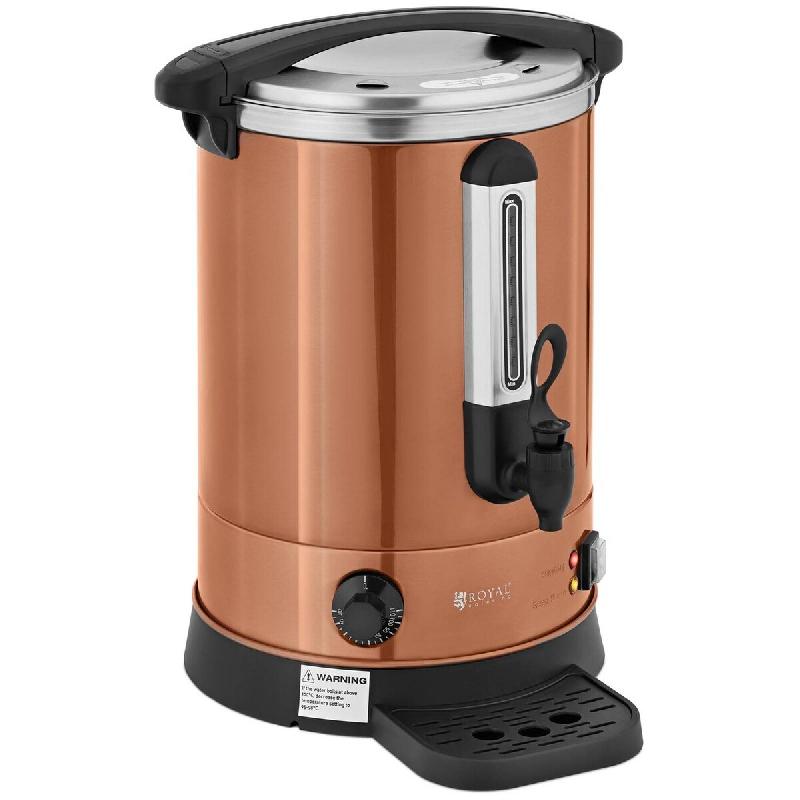 Royal Catering - Royal Catering RC-WBDW14CO Distributeur d'eau chaude Distributeur d'eau chaude en inox Machine à vin chaud Distributeur d'eau - 4062_0