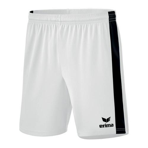 SHORT - ERIMA - RETRO STAR BLANC/NOIR