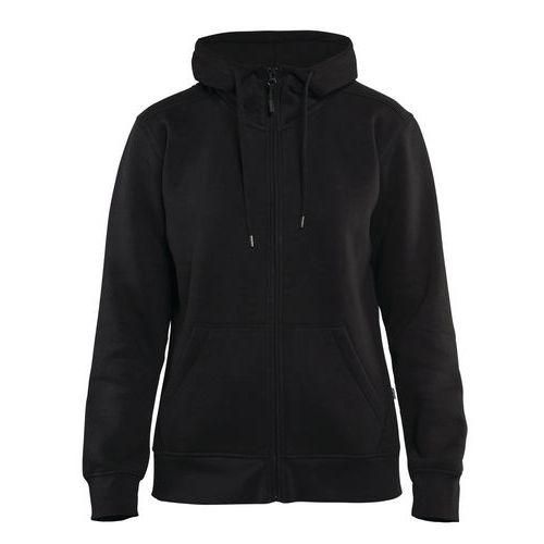 SWEAT ZIPPÉ À CAPUCHE FEMME NOIR TAILLE S - BLAKLADER