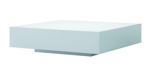 Table basse Offisit modèle T05 carrée - Blanc_0