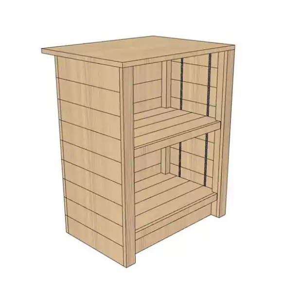 Table d'encaissement en bois, caractéristiques classique, hauteur h855 mm, option plateau bois_0
