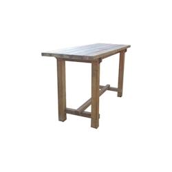 Table mange debout en pin XXL Cihb - marron 3700866336189_0