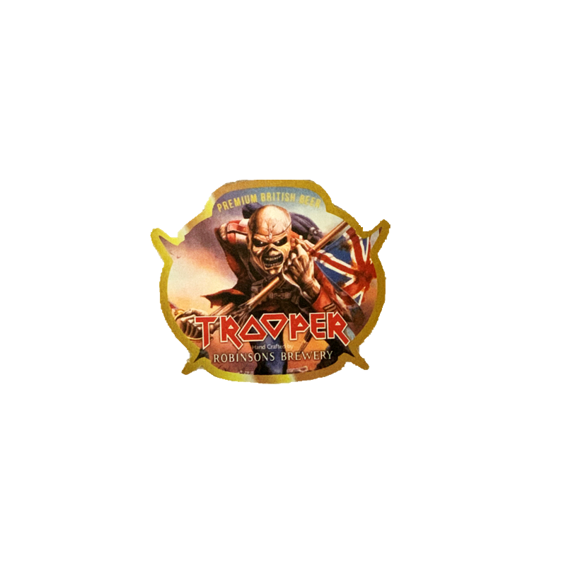 Accessoires de bar - Sous-bock publicitaire Trooper Mini Iron Maiden - qualité supérieure_0