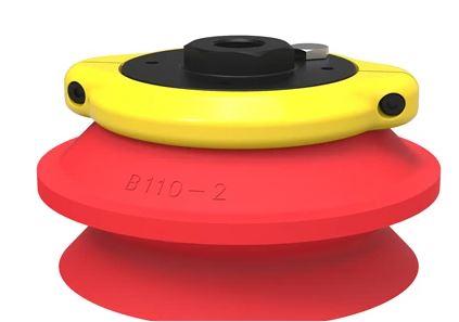 Ventouse ronde B110-2 en silicone - G3/8