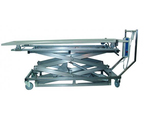2351 - Chariot élévateur électrique inclinable 10° - Isofroid - Compatible double bac lavage drainage Réf. 3550/3500_0