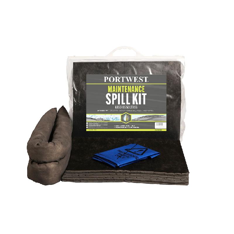 6 kits absorbants 20 litres pour liquides industriels - ABSHDRIND-PW01/K1_0