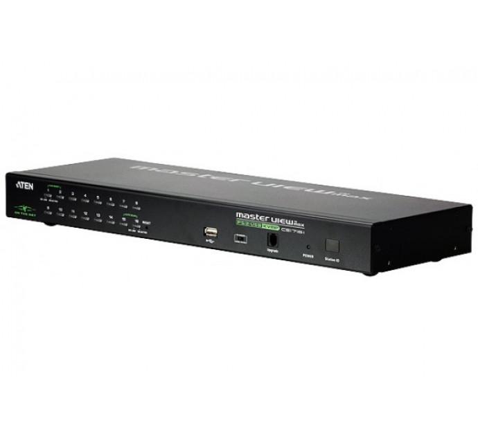 Aten. Cs1716i kvm ip 16 ports ps2/usb + port usb 253616_0